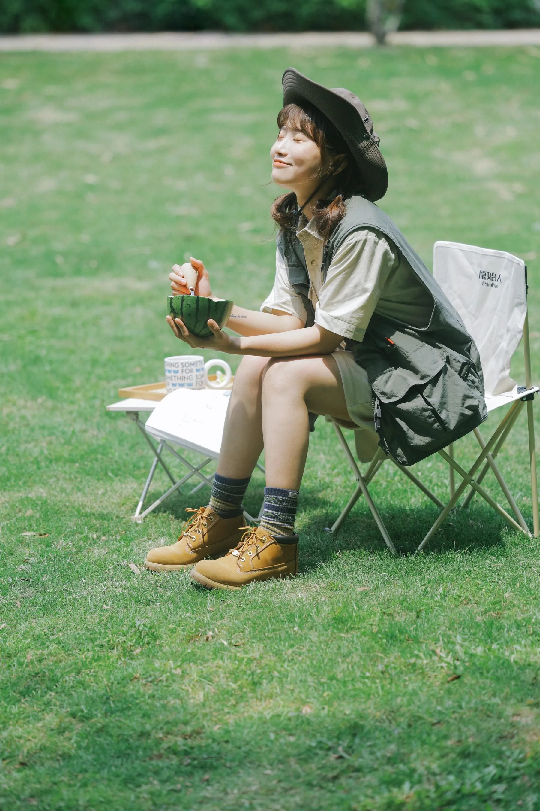 [YITUYU艺图语]2022.07.08 夏日露营 蓝胖子- [34P]插图2